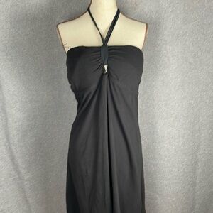 Tommy Bahama Halter Dress W/Neck Tie NWT Woman’s  Large 443